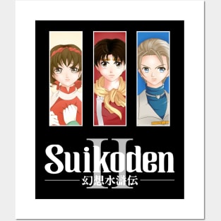 Suikoden 2 Trio Posters and Art